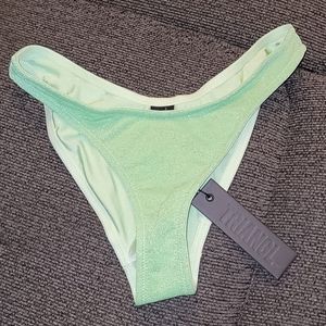 Green sparkle Cheeky bathing suit bottom